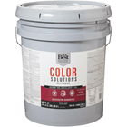 Color Solutions 100% Acrylic Latex Self-Priming Flat Exterior House Paint, Pastel Base, 5 Gal. 770883