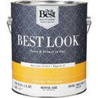 Best Look Latex Paint & Primer in One Eggshell Interior Wall Paint, Neutral Base, 1 Gal. 790222