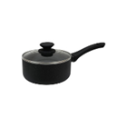 Oster Ashford 2 Quart Saucepan with Lid in Black 80129.02
