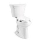 Cavata Comfort Height the Complete Solution two-piece elongated 1.28 gpf chair height toilet with seat. 30005-0