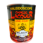 Kaleidoscope Chinese Lacquer One Coat Black 0.946Ltrs D303-STD022001