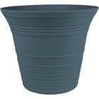 POLYPROPYLENE SLATE BLUE PLANTER 9" 731558