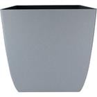 PEBBLE GREY SQUARE PLANTER 16" 747620