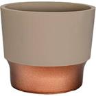 Resin Artisan Taupe  Succulent Pot 3" 752515