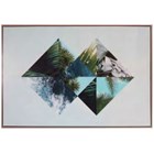 Canvas Palms Champagne Frame FLQ36E