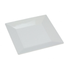 Glad Square Melamine Plate White 8 in. GLD-70018