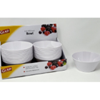 Glad Melamine Funnel Blow White 6-inches. GLD-70047
