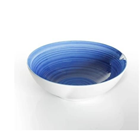 Gibson Crenshaw Pasta Bowl Set 2pc Blue 8.75in 127294.02