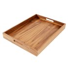 Gibson Bamboo Serving Tray Sq 15in 129405.01