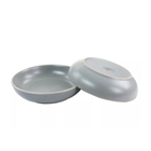 Gibson Dinner Bowl 2pc Grey 8.75in 130945.02