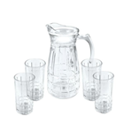 Gibson Pitcher & Tumbler Set 15pc Clr 130987.05
