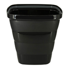 Metro Waste Bin Rect Ring 14l Bl GLD-74049