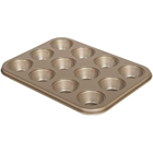 Premium 12ct Minimuffin Pan Gold GLD-780210
