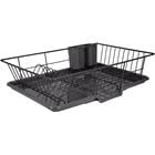 Dish Drainer 3pc Black DD30235