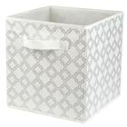 Storage Bin Metallic Silver SB49289