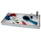 Vanity Tray White W/Gold ST49998