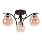 3L CEILING LAMP MATT BLK E27 40W 20920-2