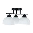 3L CEILING LAMP BLACK E27 5W 21585-2