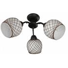 3L CEILING LAMP MATT BLK E27 40W 21580-2