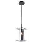 1L HANGING LAMP BLACK E27 60W 22827-2