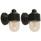 Outdoor Hanging Lamp Matt Black 23370-2