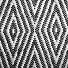 Bath Mat Oxford Blk/Wht 20"X32" M455483