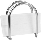 Home Basics Napkin Holder, Satin Nickel Simplicity Collection NH00878