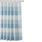 Glamor Waffle Jacquard Shower Curtain Blue SCG03608