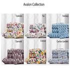 Avalon Collection 4pc Printed Sheet Set King Assorted SHAC18604K