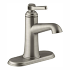 Georgeson Single-Hole Single-Handle 1.2 GPM Bathroom Faucet with Pop-Up Drain in Vibrant Brushed Nickel R99912-4D1-BN