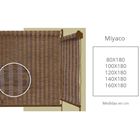 ROLLER NATURAL MIYACO 47X71 20070533