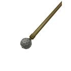 Curtain Rod 24x48 Crystal Nwgold 5563 CRYSTAL