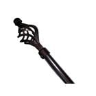 Curtain Rod 24"X48" Chocolate 1511 JANE