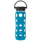 WATER BOTTLE GLASS 22OZ TEAL LAK LG4311BTL4