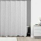 Peva Silver Shower Curtain BAMPSC-003