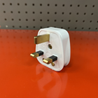 13A 3PIN PLUG W/FUSE & LAMP WH EP5678L