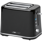 TOASTER 2 SLICE BLACK/SILVER TA2554