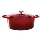 Artisan 7 Qt ECI Dutch Oven W/Lid - Scarlet Red - Oval 69147.02