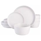 12 PC DINNERWARE SET WHITE 87093.12R