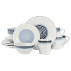 16PC DINNERWARE SET BLUE/WHITE 120041.16R