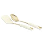 MARTHA STEWART 2PC SLOTTED SPOON & NYLON TURNER 142693.02