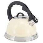 2.4QT TEA KETTLE W/LID WHITE 143782.01
