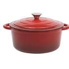 5QT DUTCH OVEN W/LID RED-ROUND 143803.02