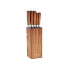 JACKSBORO 6PC CUTLERY SET W/WOOD BLOCK 143825.06
