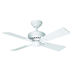HUNTER FAN 42" BAYPORT WHITE/LIGHT OAK 24170