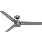 HUNTER FAN 52" PROTOS MATTE SILVER 50622