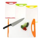 Home Basics 10" x 15" Dual Sided Bacteria Resistant Plastic Cutting Board CB01278