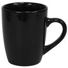 Home Basics 13 oz Ceramic Mug, Black CD01930