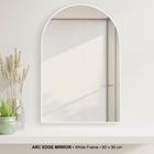 MIRROR W/ ARCHED EDGE 60*90 CM P1555-0096