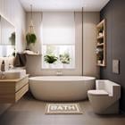 BATH MAT BEIGE BATH-45X75BGE